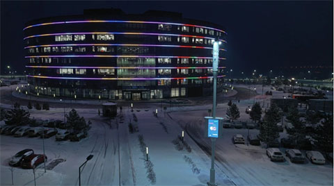 МТС и Ericsson установили первую в России инновационную опору Smart City Pole